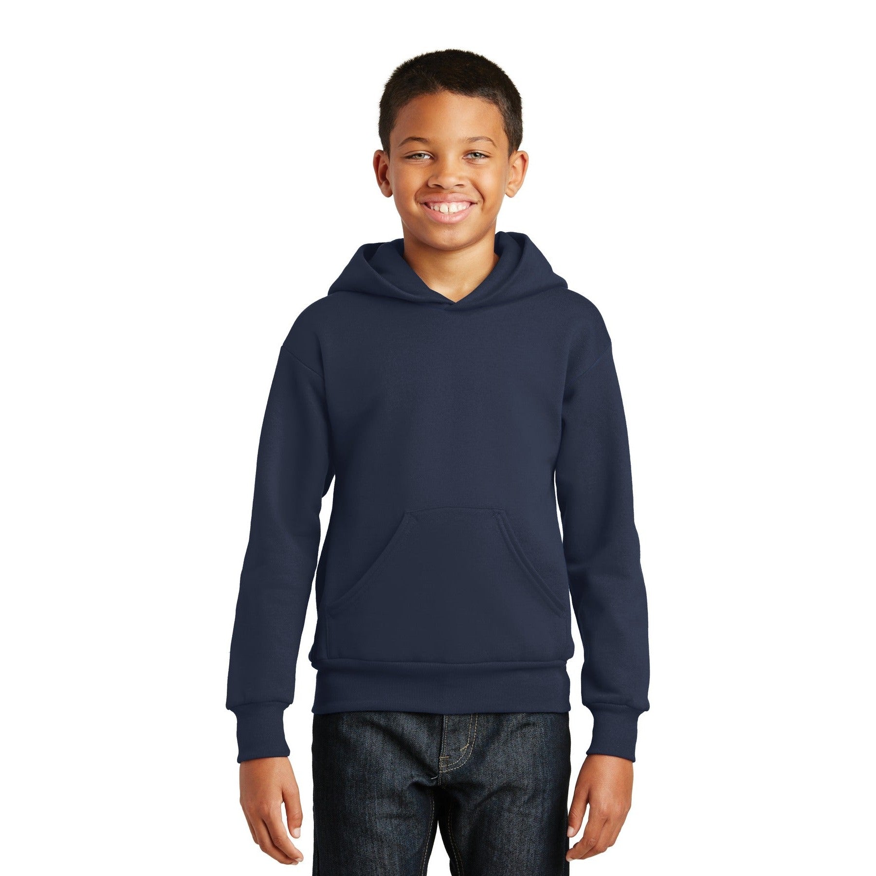 Hanes-Hanes® - Youth EcoSmart® Pullover Hooded Sweatshirt. P470-MedTech-4